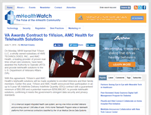 Tablet Screenshot of mhealthwatch.com